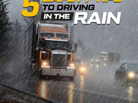 5 TIPS FOR TRUCKERS DRIVING IN RAIN